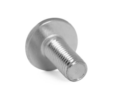 Bir metal taşıyıcı beyaz üzerine izole edilmiş.