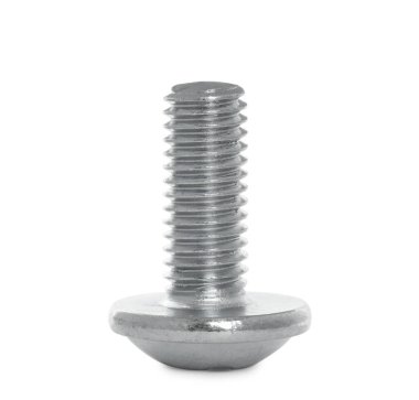 Bir metal taşıyıcı beyaz üzerine izole edilmiş.