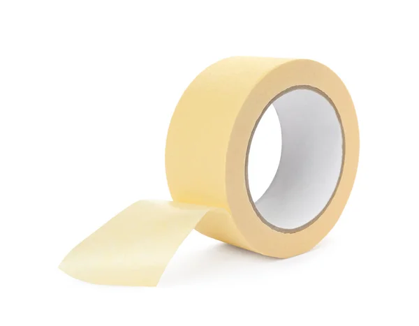 Adhesive Tape Roller On White Background Stock Photo, Picture and Royalty  Free Image. Image 29123253.
