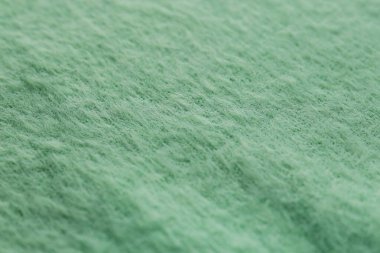 Arkaplan olarak güzel yeşil kumaş, yakın görünüm