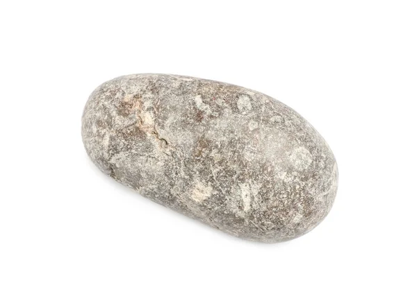 Светлый Камень Изолированный Белом Вид Сверху — стоковое фото