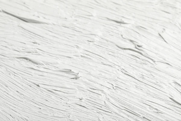 Текстура Білої Олійної Фарби Фон Крупним Планом — стокове фото