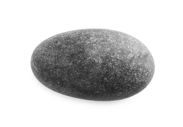 Серый Камень Спа Изолирован Белом Вид Сверху — стоковое фото