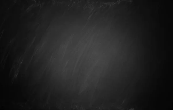 背景として汚い黒い黒板 ヴィネット効果 — ストック写真