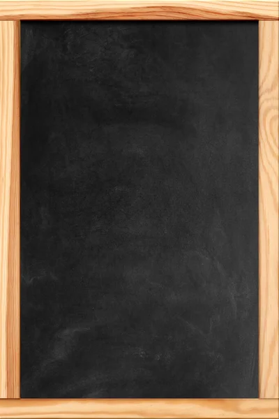 Empty Black Chalkboard Background School Time — Stock Photo, Image