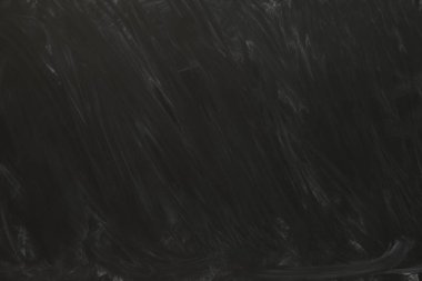 Arkaplan olarak kirli kara kara tahta. Okul ekipmanı