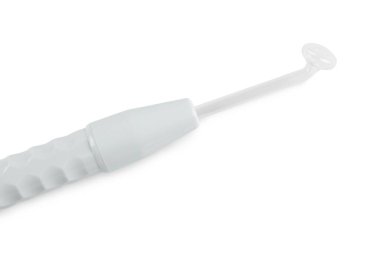 Modern Darsonval beyaz, üst görüş izole. Mikro akım terapisi