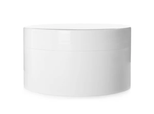 Blank Jar Cosmetic Product Isolated White — Stock Photo, Image