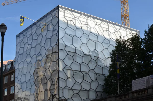 Bruselas Bélgica Junio 2019 Hermosa Vista Del Edificio Bruxellois Francófono —  Fotos de Stock