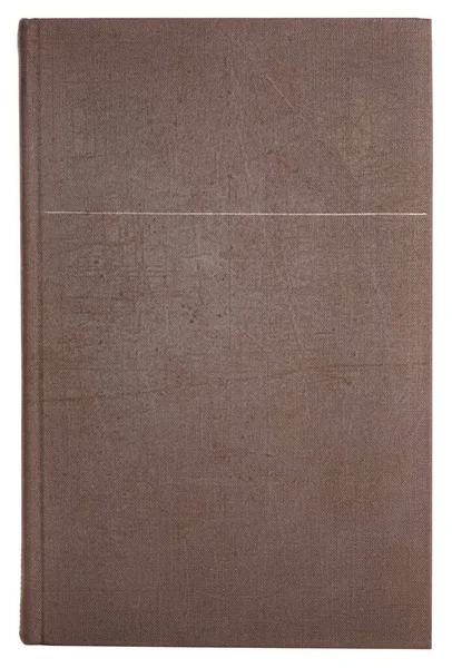 Eski ciltli kitap beyaza izole edilmiş. Tasarım için boşluk