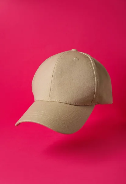 Hatt Rosa Bakgrund Mock För Design — Stockfoto