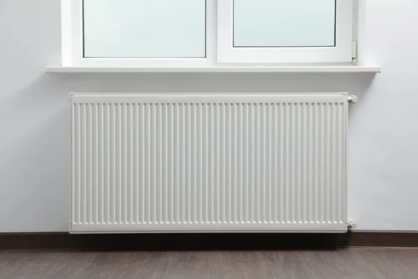 Modern Radiator Home Central Heating System — стоковое фото