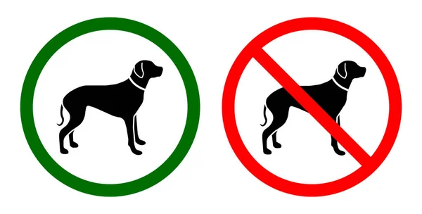 Signs Dogs Zone Pets Allowed White Background Collage Illustration — Zdjęcie stockowe