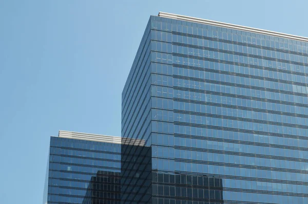 Skyscrapers City Center Sunny Day Modern Architectural Design — ストック写真