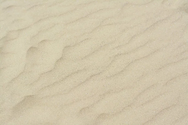 Сухой Пляжный Песок Фоне Волн — стоковое фото