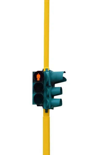 View Traffic Lights City Spring Day — Stock Photo, Image