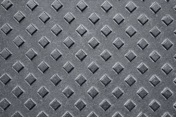 Texture Patterned Iron Surface Background Top View — Stockfoto