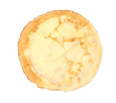 Beyaz manzaralı, nefis bir krep.