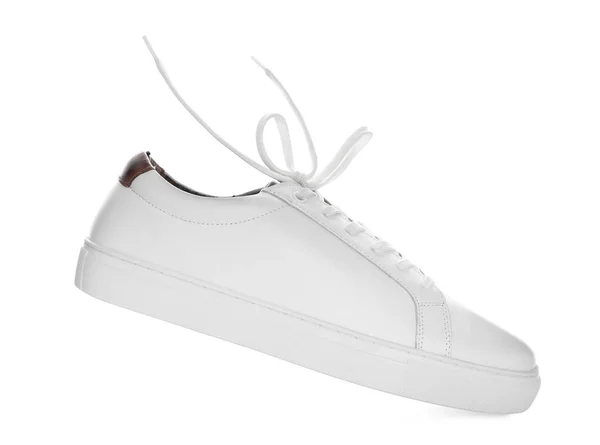 Beyazda Izole Edilmiş Şık Bir Spor Ayakkabı — Stok fotoğraf