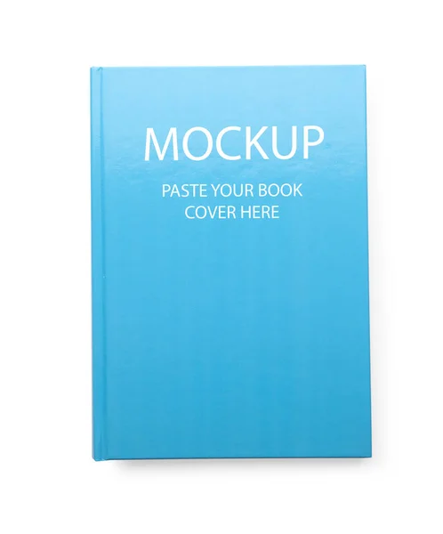 Buch Mit Text Mockup Paste Your Book Cover Hier Auf — Stockfoto