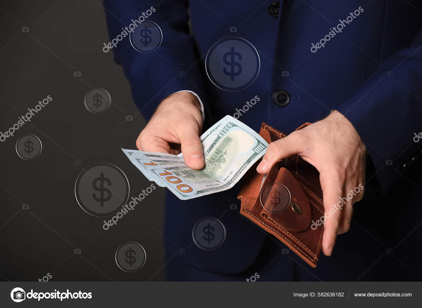 Billetera de billetes sale