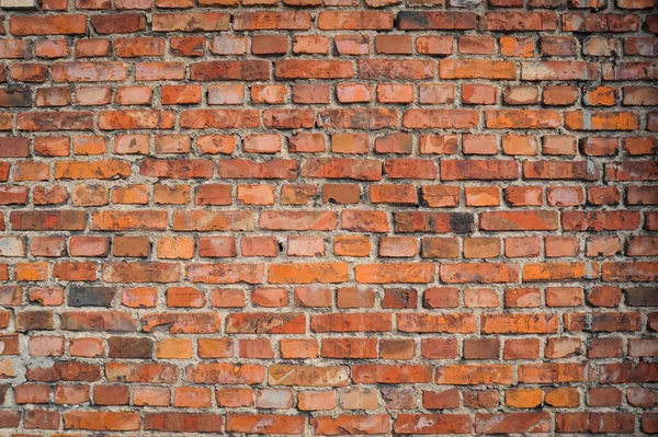Texture Old Red Brick Wall Background — Fotografia de Stock