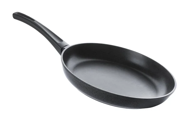 Nya Non Stick Stekpanna Isolerad Vit — Stockfoto