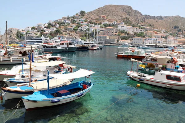 Beautiful View Coastal City Different Boats Sunny Day — ストック写真