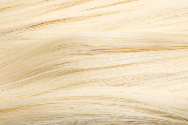 Όμορφη Ξανθιά Ίσια Μαλλιά Φόντο Closeup — Φωτογραφία Αρχείου