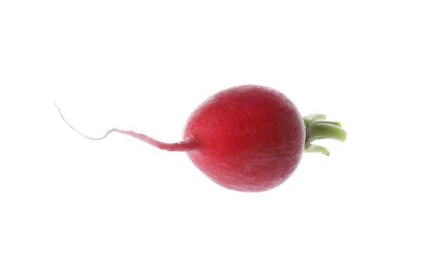 Fresh Tasty Ripe Radish Isolated White — Zdjęcie stockowe