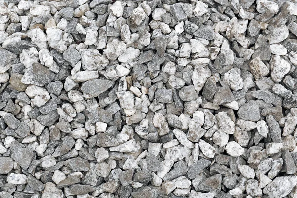 Pile Grey Stones Background Top View — Stock Photo, Image