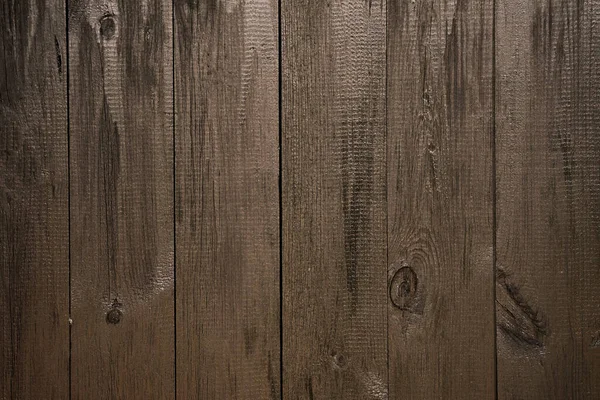 Texture Dark Brown Wooden Surface Background Closeup — Stockfoto