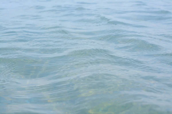 Belle Surface Eau Mer Avec Des Ondulations Comme Arrière Plan — Photo