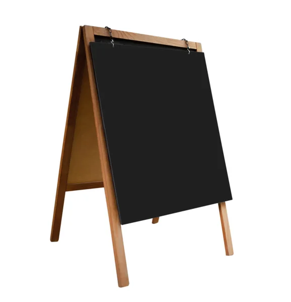 Blank Advertising Board White Background Mockup Design — Stok fotoğraf