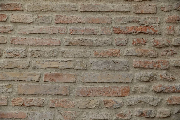 Texture Old Red Brick Wall Background — Fotografia de Stock