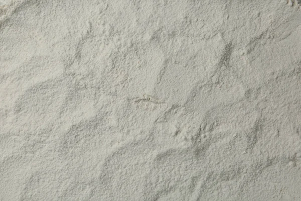 Pile Organic Flour Background Top View — Stock Photo, Image