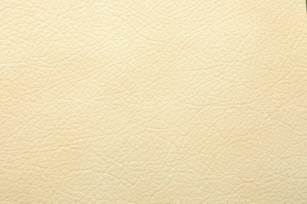 Texture Beige Leather Background Closeup — 스톡 사진