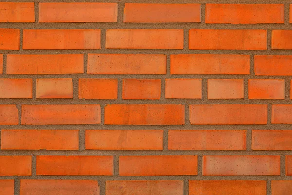 Texture Orange Brick Wall Background — Fotografia de Stock