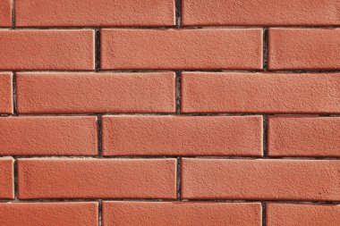 textuur van rode bakstenen muur als achtergrond