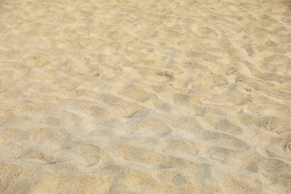 Schöne Aussicht Auf Sandige Oberfläche Als Hintergrund — Stockfoto