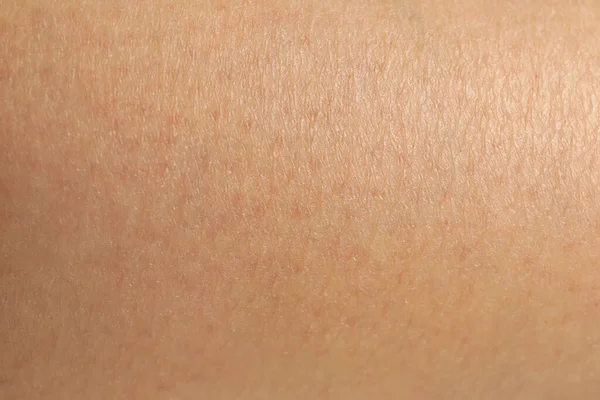 清洁人类皮肤的结构 特写镜头 — 图库照片