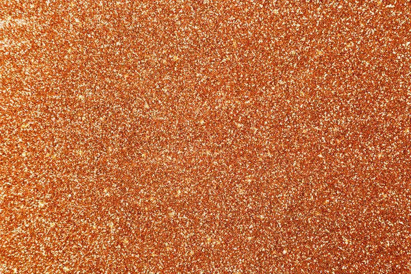 Piękny Błyszczący Pomarańczowy Brokat Jako Tło Zbliżenie — Zdjęcie stockowe