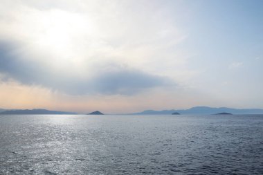 Beautiful view of calm sea in morning