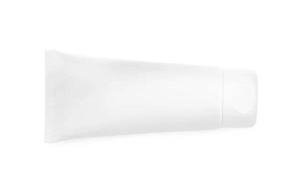 Tube Hand Cream Isolated White Top View — Photo