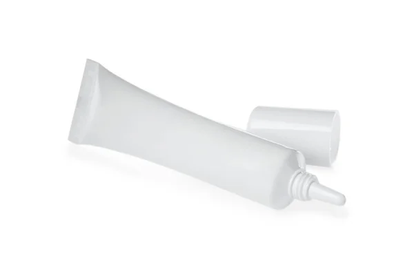Tube Hand Cream Isolated White — Fotografia de Stock