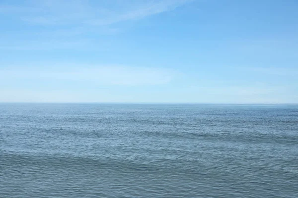 Красивый Вид Море Солнечный День — стоковое фото