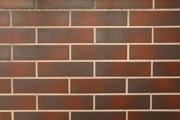 Texture Brown Brick Wall Background — Photo