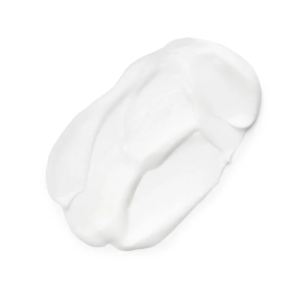 Sample Face Cream Isolated White Top View — Stockfoto