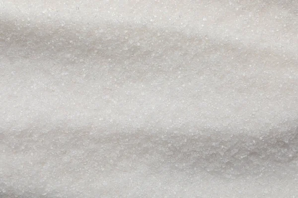 Sweet Granulated Sugar Background Top View — Foto Stock