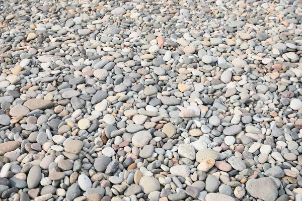 Pile Pebbles Shingle Beach Background — Stock Photo, Image